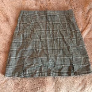 brandy melville john galt mini skirt